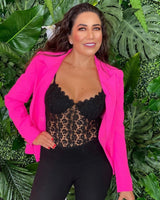 Fuschia Blazer for Women